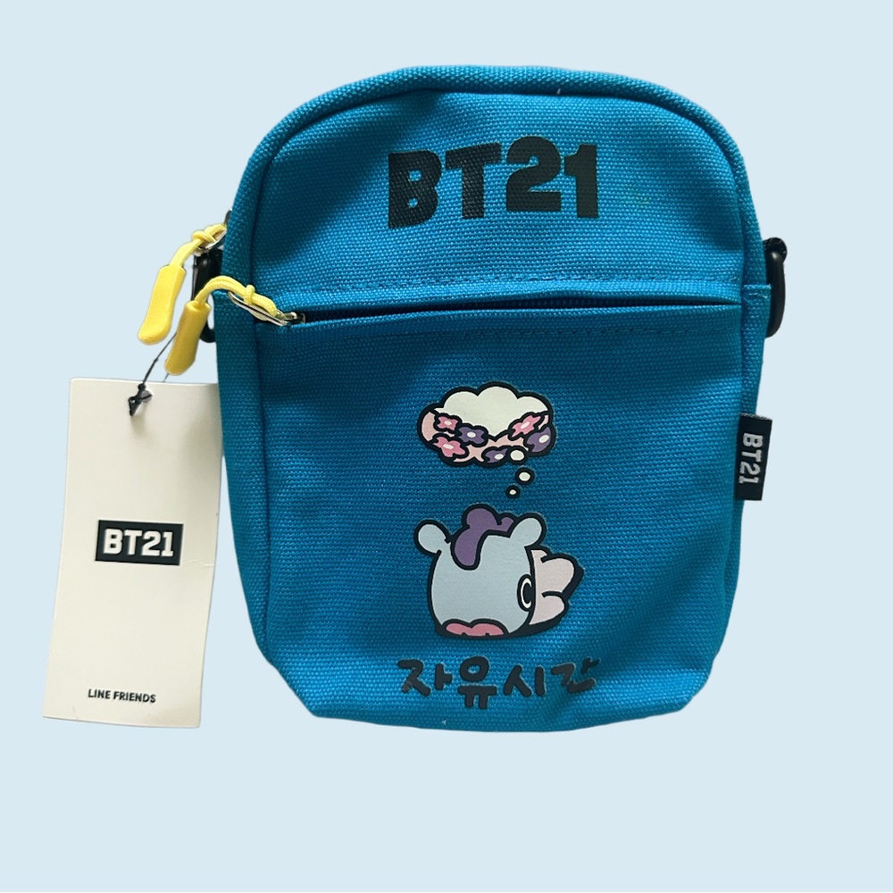 BT21 Women’s Blue Crossbody Bag